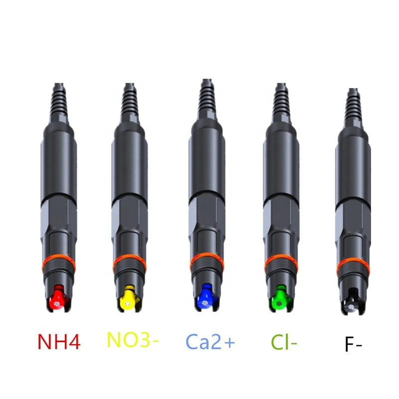 Iot System Online Nitrate Ion (NO3-) Sensor Probe Online Water Quality Monitor for Shrimp Farming