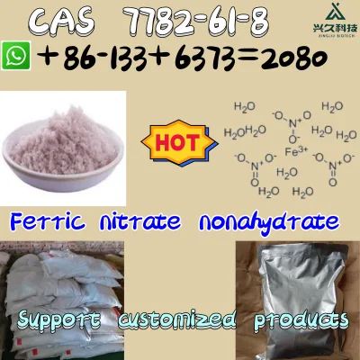 Hot Sale nitrate ferrique nonahydraté 99 % de pureté CAS 7782